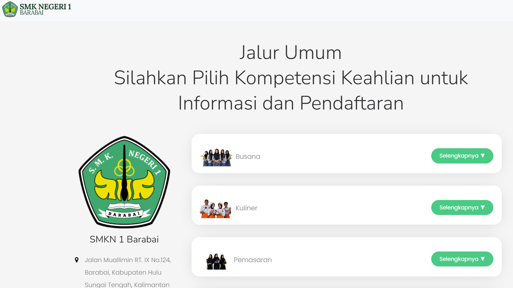 Sistem Manajemen SPMB